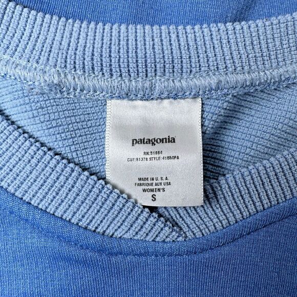 Patagonia R1 Regulator Fleece Womens Small Blue Polartec Made in USA Vintage - Picture 5 of 13